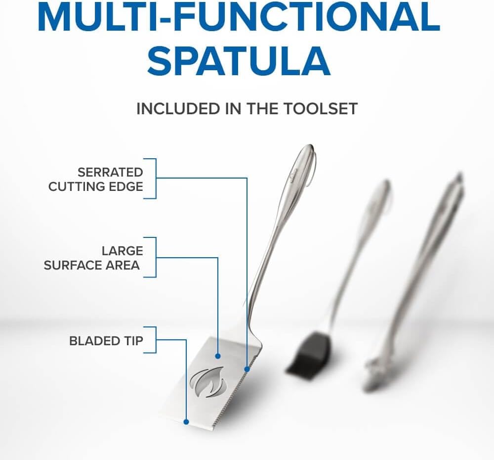 Napoleon Pro Stainless Steel 3 Piece Toolset