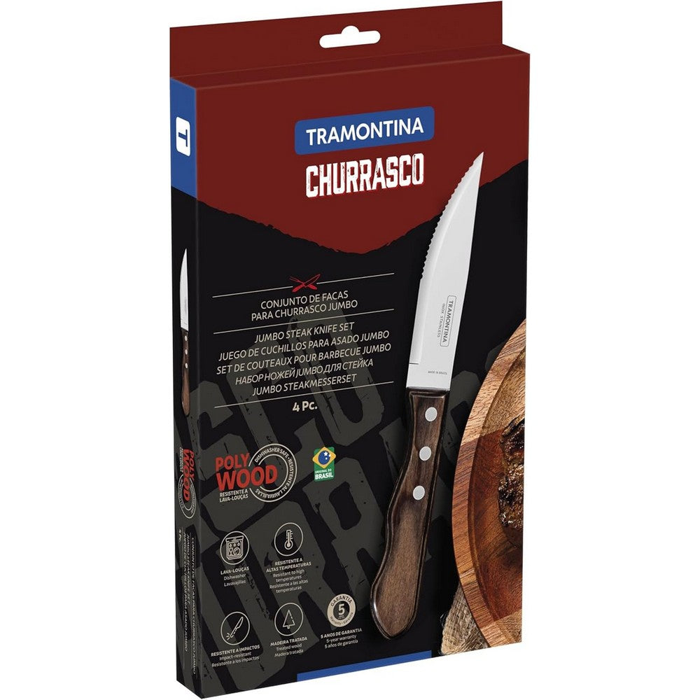 Tramontina 4 Pc. Jumbo Knives Barbecue Set