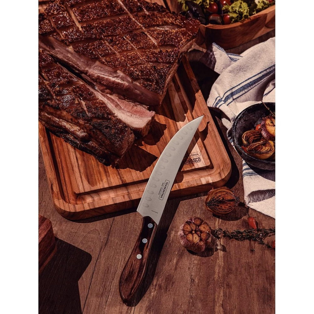 Tramontina 8" Butcher/Meat Knife Polywood