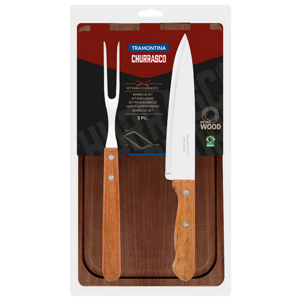 Tramontina 3 Pcs Barbecue Set Churrasco