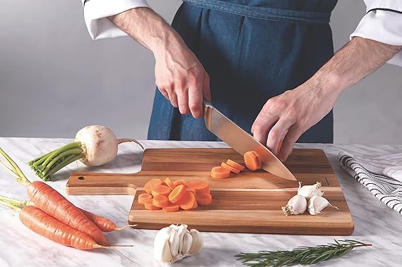 Tramontina FSC Cutting Board 34 x 23 x 1.8 cm – Teak Oil