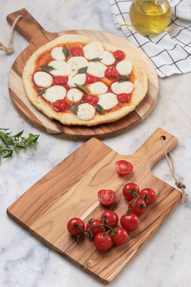 Tramontina FSC Pizza Board with Handle, 40 x 28 x 1.8 cm