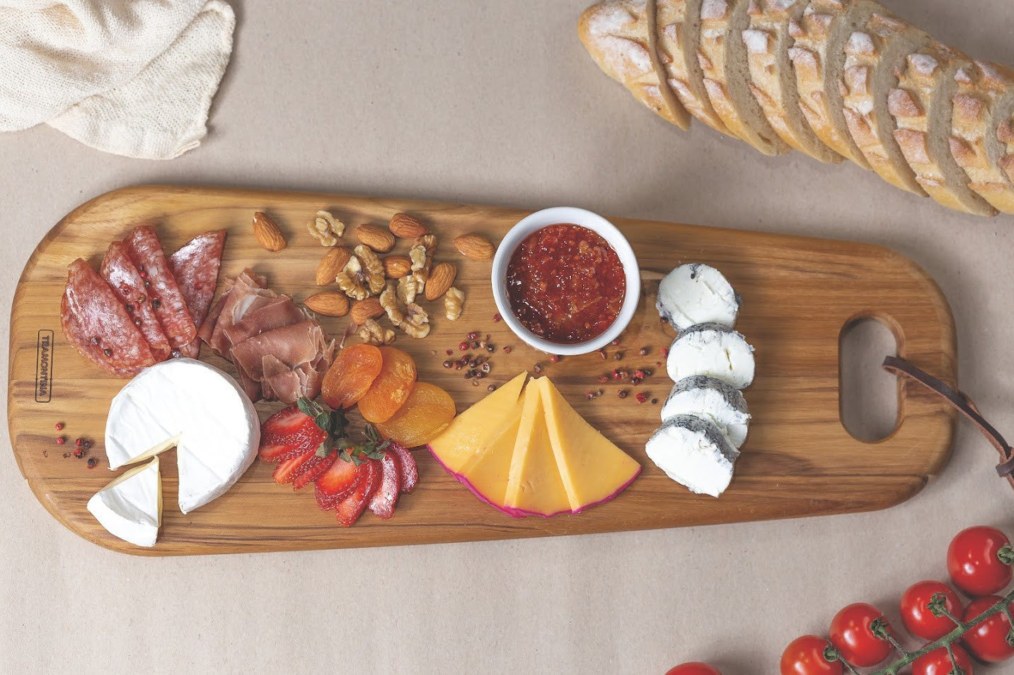 Tramontina FSC Antipasti Board 48 x 19.5 x 1.8 cm