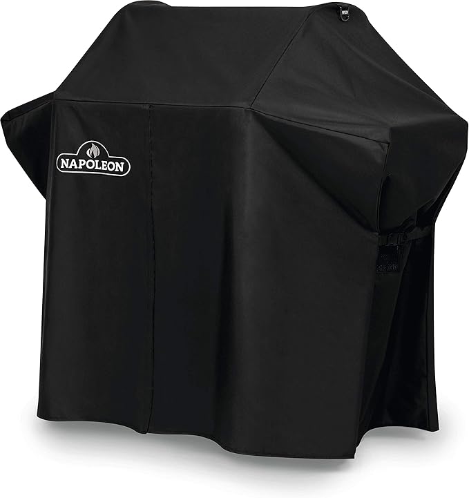 Napoleon Rogue 425 Series Grill Cover Shelves Up