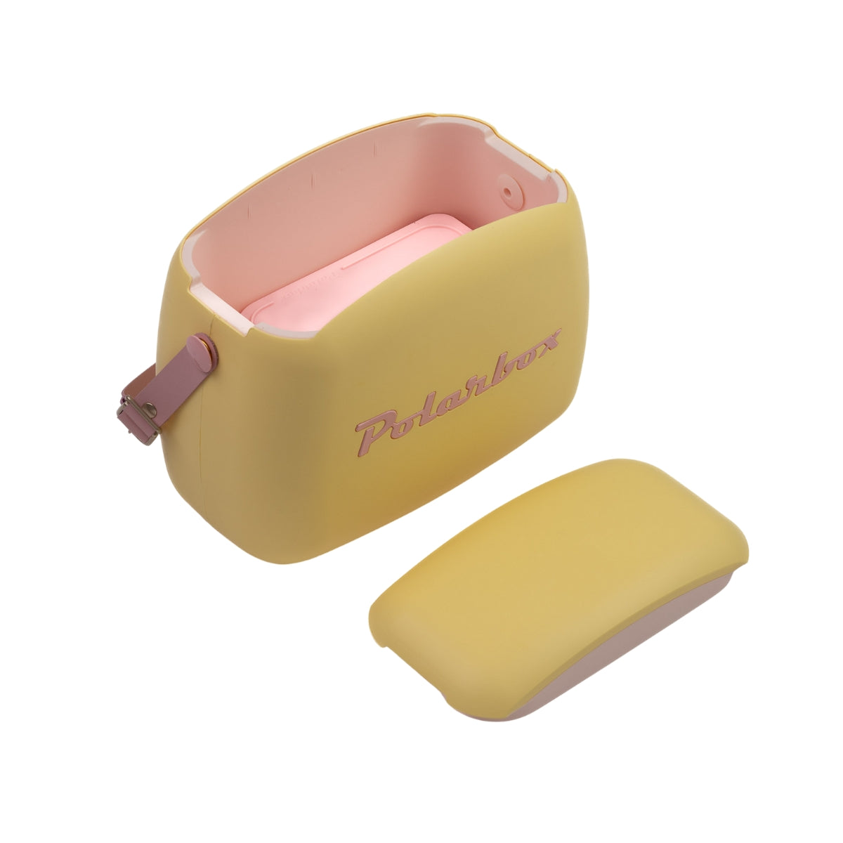 Polarbox 6 Liter Summer Pop Cooler Bag with 2 Containers Amarillo, Rosa Pop