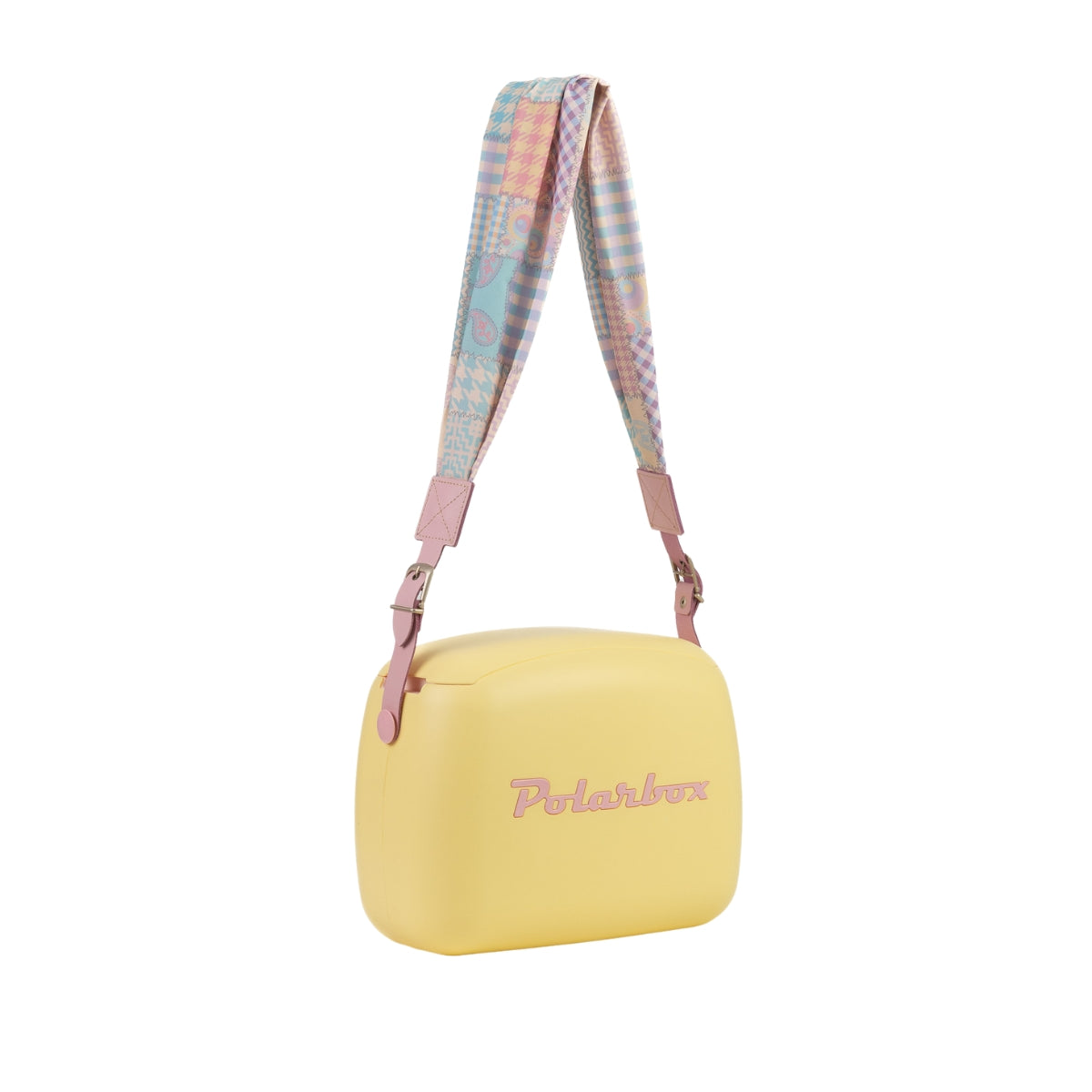 Polarbox 6 Liter Summer Pop Cooler Bag with 2 Containers Amarillo, Rosa Pop